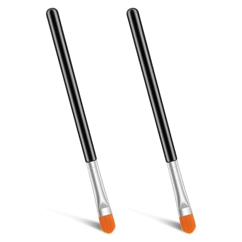 Xyembu Precision Concealer & Eye Shadow Makeup Brush Set, 2-Piece