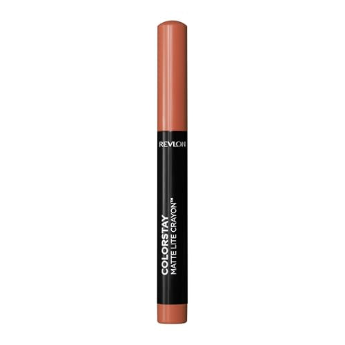 Revlon ColorStay Matte Lite Lipstick Crayon, 001 Tread Lightly
