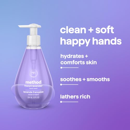 Method Gel Hand Wash, French Lavender, 12 fl oz