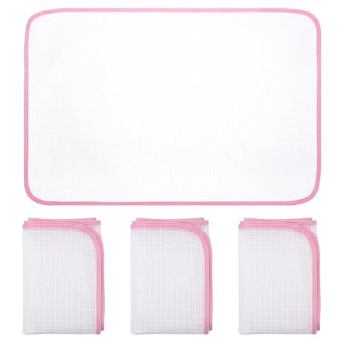 4 Pack Heat-Resistant Ironing Pressing Pads Mesh Cloth for Garment Protection