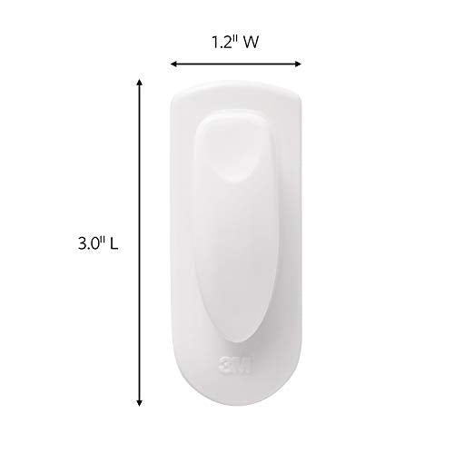 Command Medium Spring Clip - Damage-Free Hanging, 1 Clip & 3 Strips