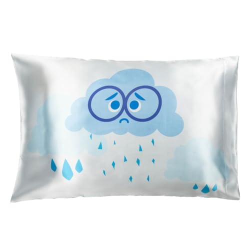 Jay Franco Disney Inside Out Sadness Satin Pillowcase, Standard 20x30 Blue