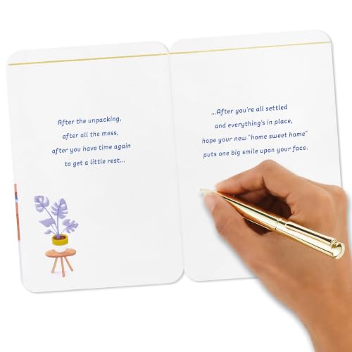 Hallmark Housewarming Card - Paint and Plants Design, 5x7 Greeting Card