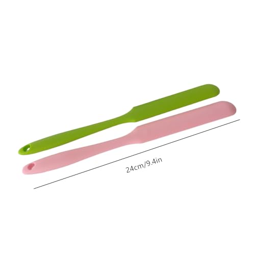 Ebonee Reusable Silicone Wax Spatulas 3 Pack - Non-Stick Hair Removal Applicators