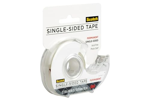 Scotch 3M Scrapbooking Tape, 3/4-Inch, 2-Pack, Acid-Free