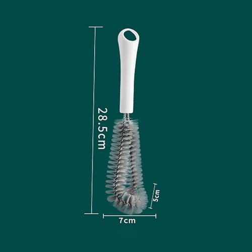 TEITEAI Coffee Carafe Cleaning Brush for Chemex, Nylon Bristles