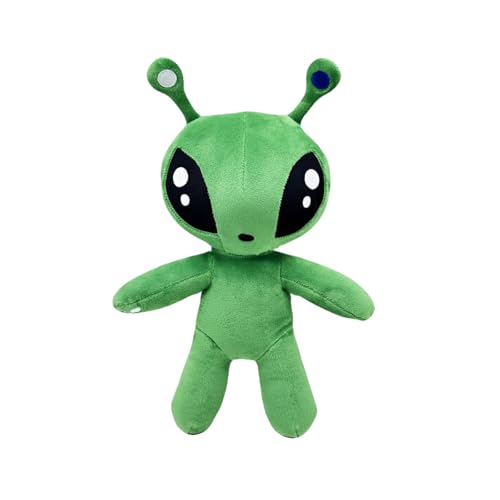 Green Alien Plush Toy - Ultra-Soft Stuffed Animal Doll for Kids