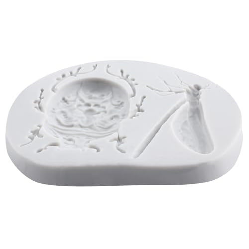 Dragonfly Beetle Silicone Fondant Mold for Cake Decoration
