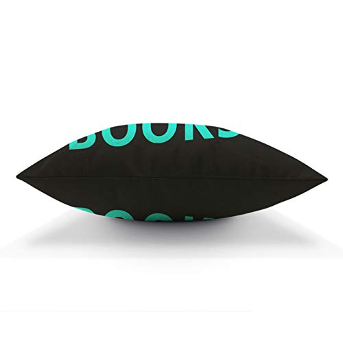 HGOD DESIGNS Decorative 18x18 Cotton Linen Throw Pillow Cover - Double-Sided Print