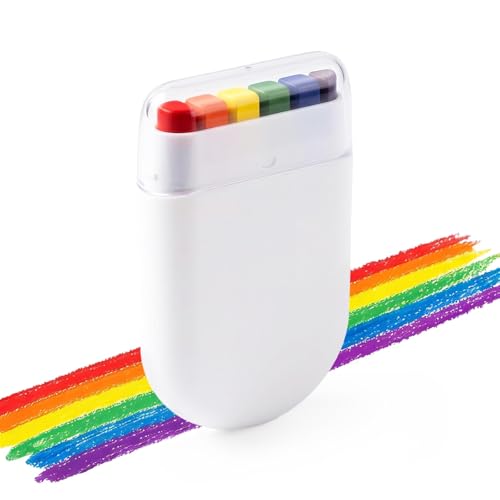 LANGFON Pride Rainbow Face Paint Crayons for Body and Festival Makeup
