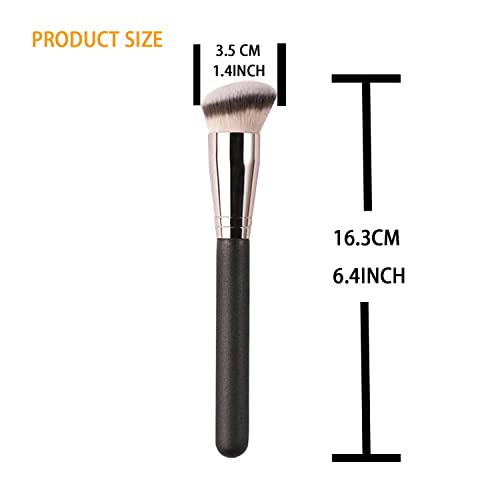 Angled Foundation Brush for Liquid, Cream and Mineral Makeup