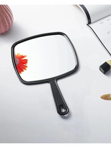 PROTECLE Hand Mirror 10.3" L x 7.4" W - Lightweight Barber Mirror