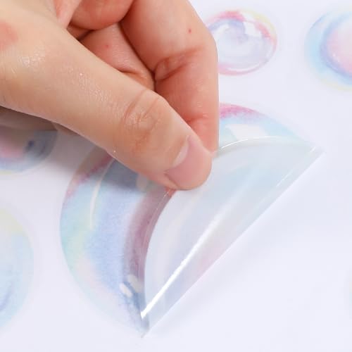 Colorful Bubble Wall Stickers - Underwater Theme Decor Set