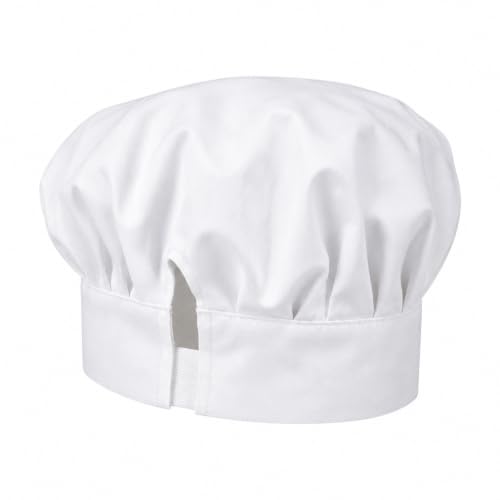 Adjustable Elastic Chef Hat for Men and Women, Kitchen Cooking Cap