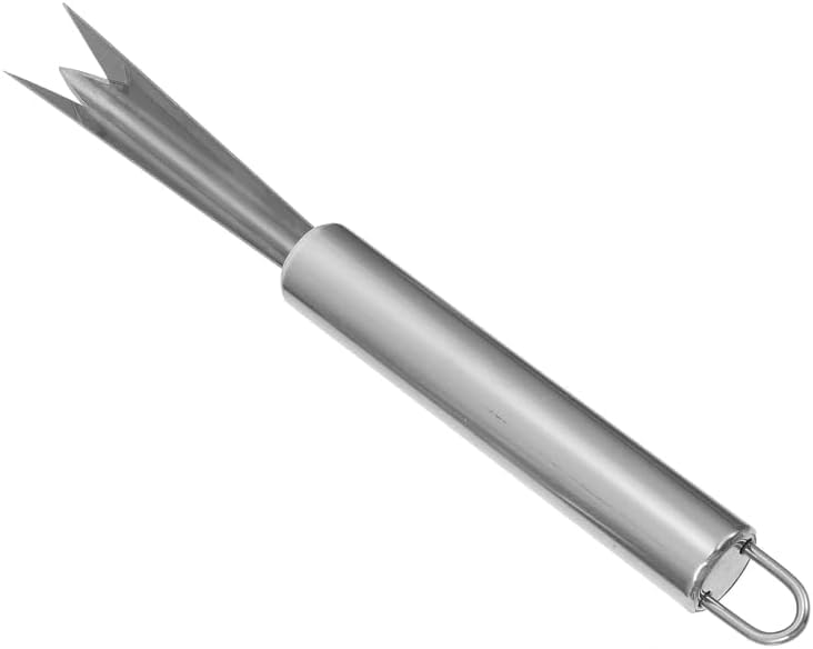 Cauaoa Stainless Steel Pineapple Eye Remover V-Shape Kitchen Peeler