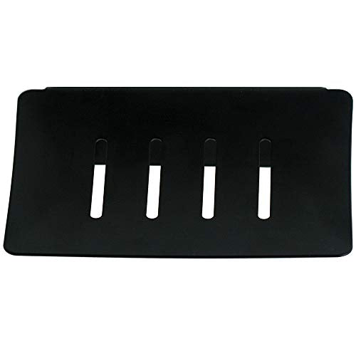 Wall Mounted Soap Holder - Matte Black Stainless Steel Dish