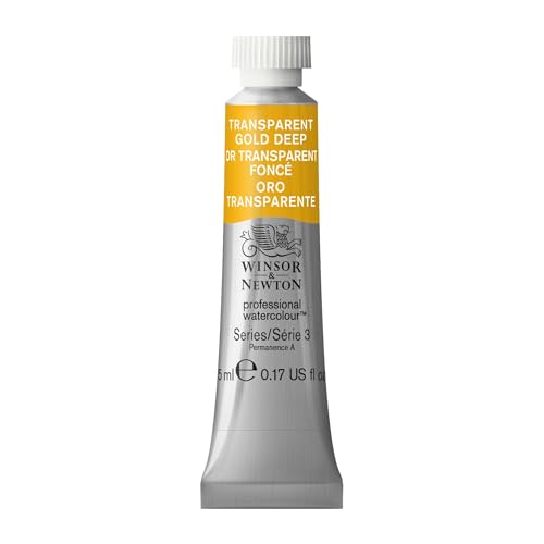 Winsor & Newton Professional Watercolor, 5ml Tube, Quinacridone Gold