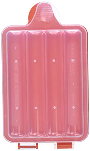 Nordic Ware Microwave Hot Dog Steamer, 4-Capacity Red Cooker