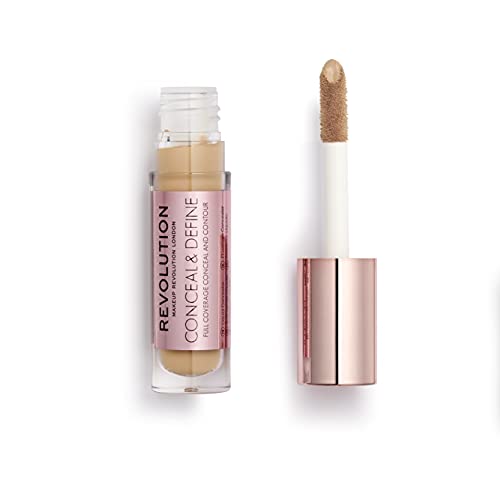 Revolution Conceal & Define Full Coverage Concealer C11 Medium Tan