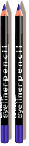 L.A. COLORS Eyeliner Pencil Violet CP615A Long-Lasting 2-Pack