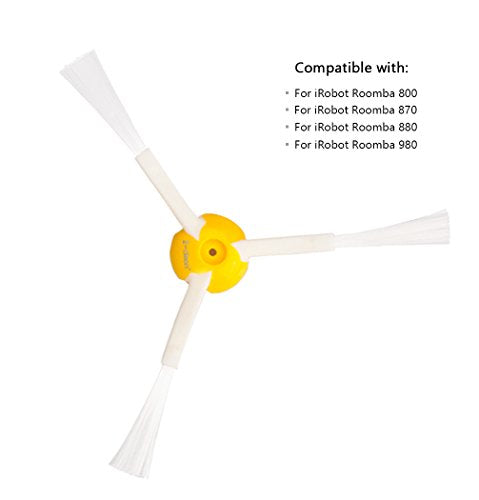 iRobot Roomba Side Brush Replacement for 800/900 Series - 8 Pack
