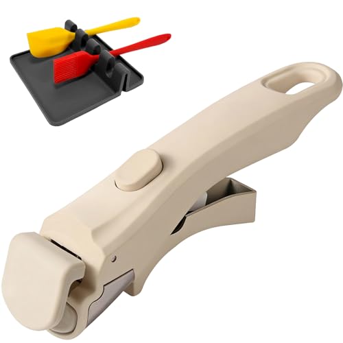Removable Pot Handle for Cookware - Cream Beige, Durable & Heat-Resistant