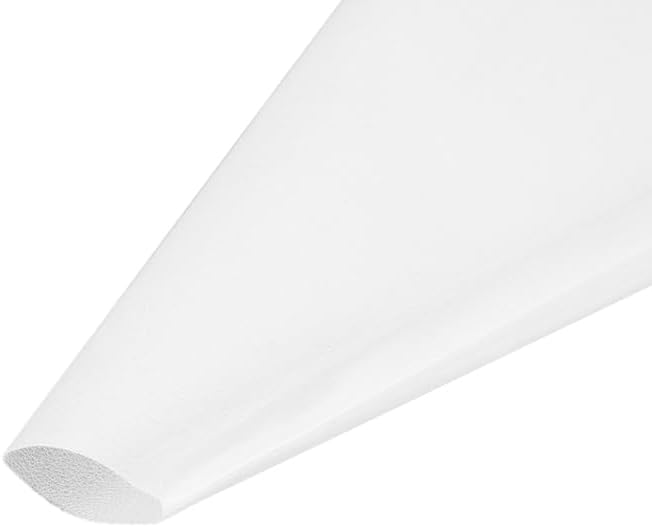 Pastry Tek Piping Bag Set - Durable Reusable Icing Bags for Decorating Cakes, Cupcakes & More | 4-Pack, White Silicone
