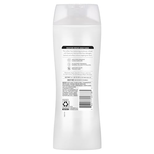 Suave Moisture Repair Conditioner with Hyaluronic Acid & Aloe Vera, 12.6 oz