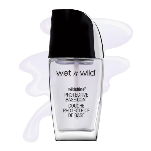wet n wild Wild Shine Protective Base Coat and Nail Polish