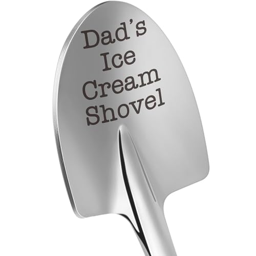 Dad’s Ice Cream Shovel - Funny Stainless Steel Gift for Dad from Daughter