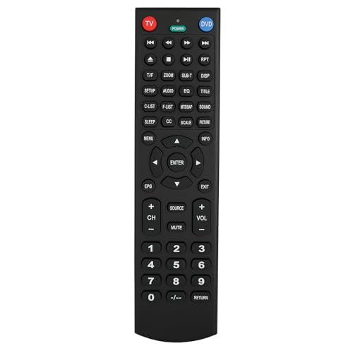 Replacement Remote Control for Jensen TV - Pre-Programmed Smart TV Controller