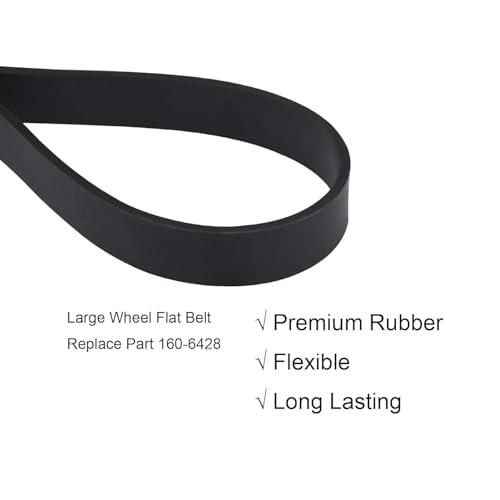 JIEPRO Vacuum Belt Replacement Set for Bissell ProHeat 2X Revolution