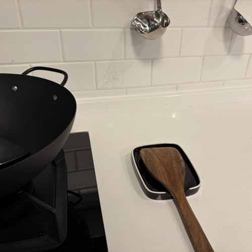 Ceramic Spoon Rest - Heat-Resistant Drip Pad for Kitchen