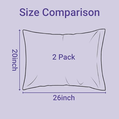 Satin Pillowcases Set of 2 - Sage Green Cooling Standard 20x26"