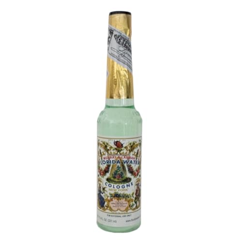 Florida Water Cologne, 7.5oz - Refreshing Citrus & Floral Fragrance