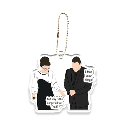 Funny Christmas Ornament - Why Is The Carpet Wet Todd & Margo - National Lampoons Christmas Vacation