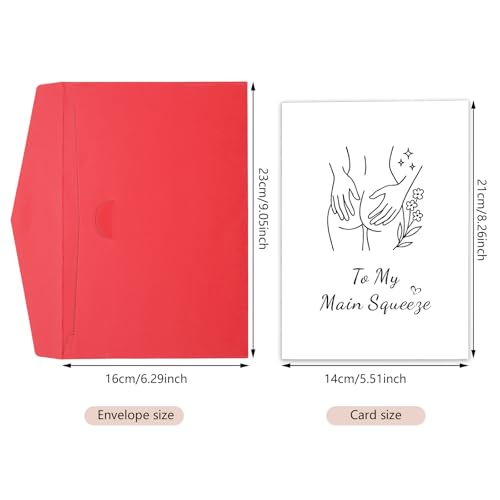 Funny Anniversary Card for Husband Wife and Couples - Naughty Love Card