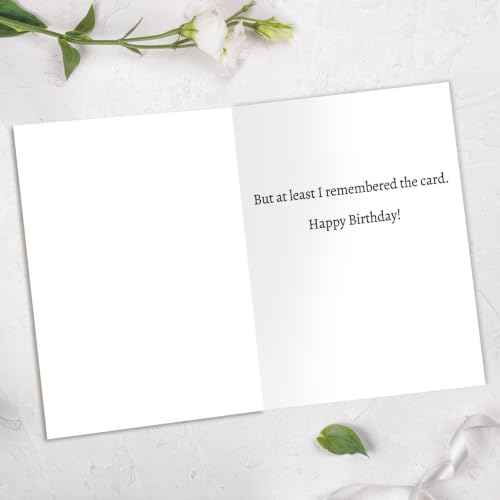 Funny Birthday Card for Men & Women - Sarcastic Joke Greeting