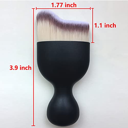 RN BEAUTY S-Shape Kabuki Foundation Brush & Face Blender