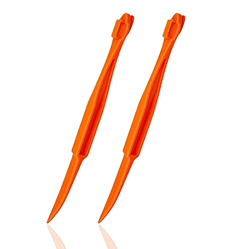 Cosmer Plastic Orange Peeler Tools - Citrus Fruit Slicer Set