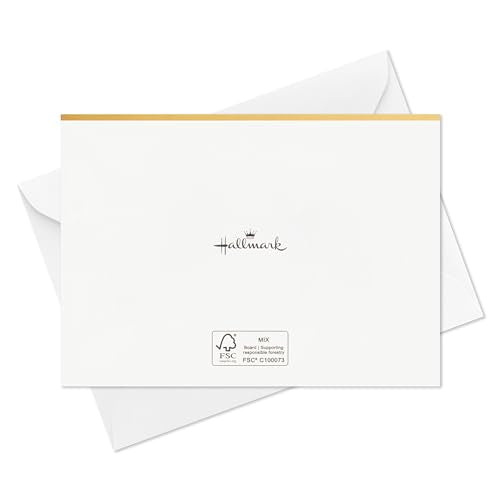 Hallmark Class of 2024 Graduation Thank You Cards - 40 Pack Gold Foil