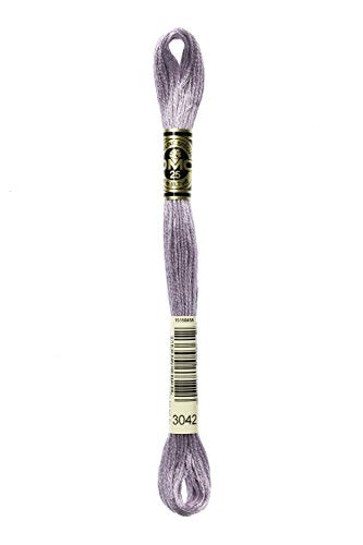 DMC 117-3042 Light Antique Violet Embroidery Floss - 8.7 Yards