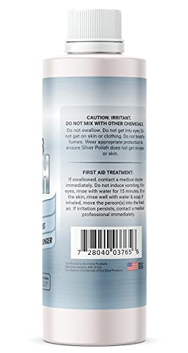 Evo Dyne Silver Polish 8 oz - Jewelry & Silver Tarnish Remover