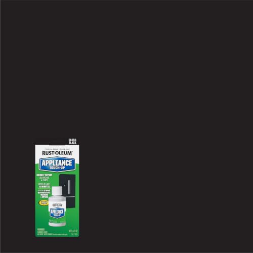 Rust-Oleum Appliance Touch-Up Paint Gloss Black 0.6 Fl Oz - Quick Repair