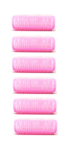 Small Self-Grip Hair Rollers 20mm 6-Pack for Bangs and Curls