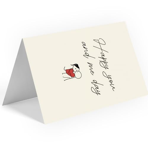 FeliBebe Anniversary Card for Wife & Husband – Style L, 5x7