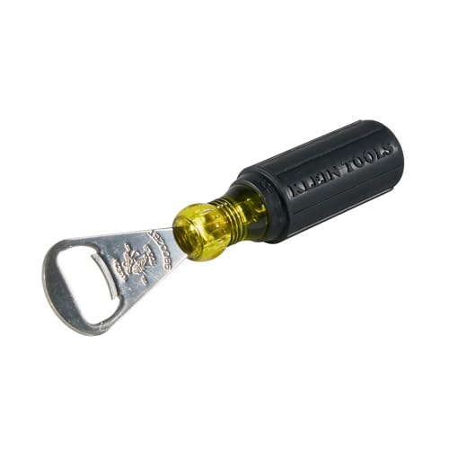 Klein Tools Stainless Steel Bottle Opener with Cushion-Grip Handle