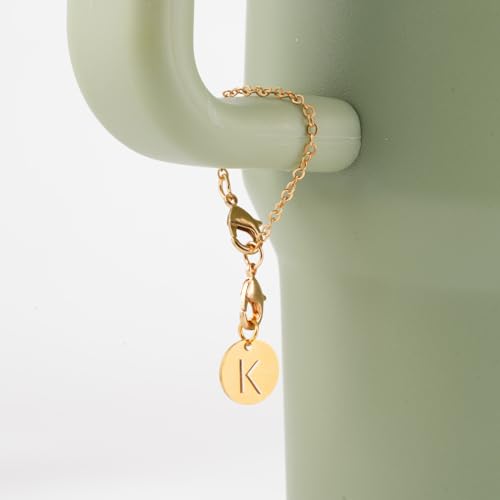 Personalized Stainless Steel Letter Charm for Stanley Cup Handle