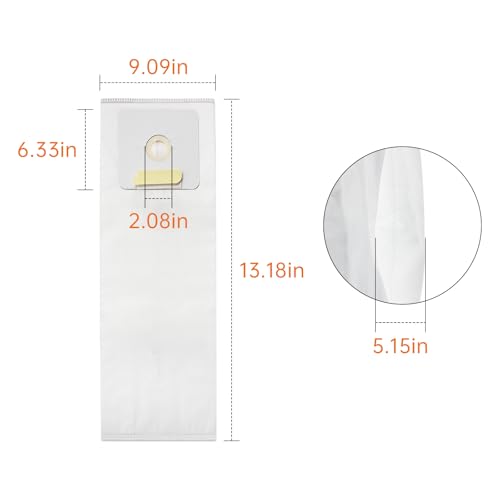 3-Pack Nutone 391 Central Vacuum Bags for HEPA Filtration