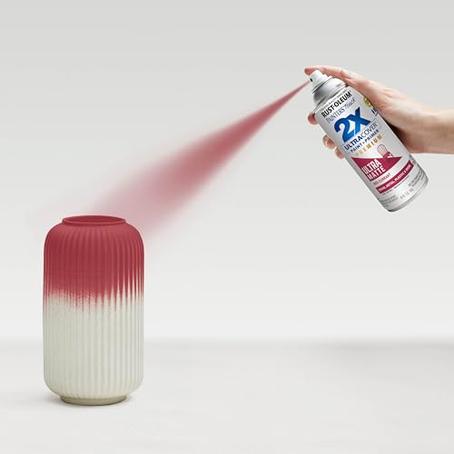 Rust-Oleum Painter's Touch 2X Ultra Cover Spray Paint Ultra Matte Red Currant 12 oz - Indoor/Outdoor Finish